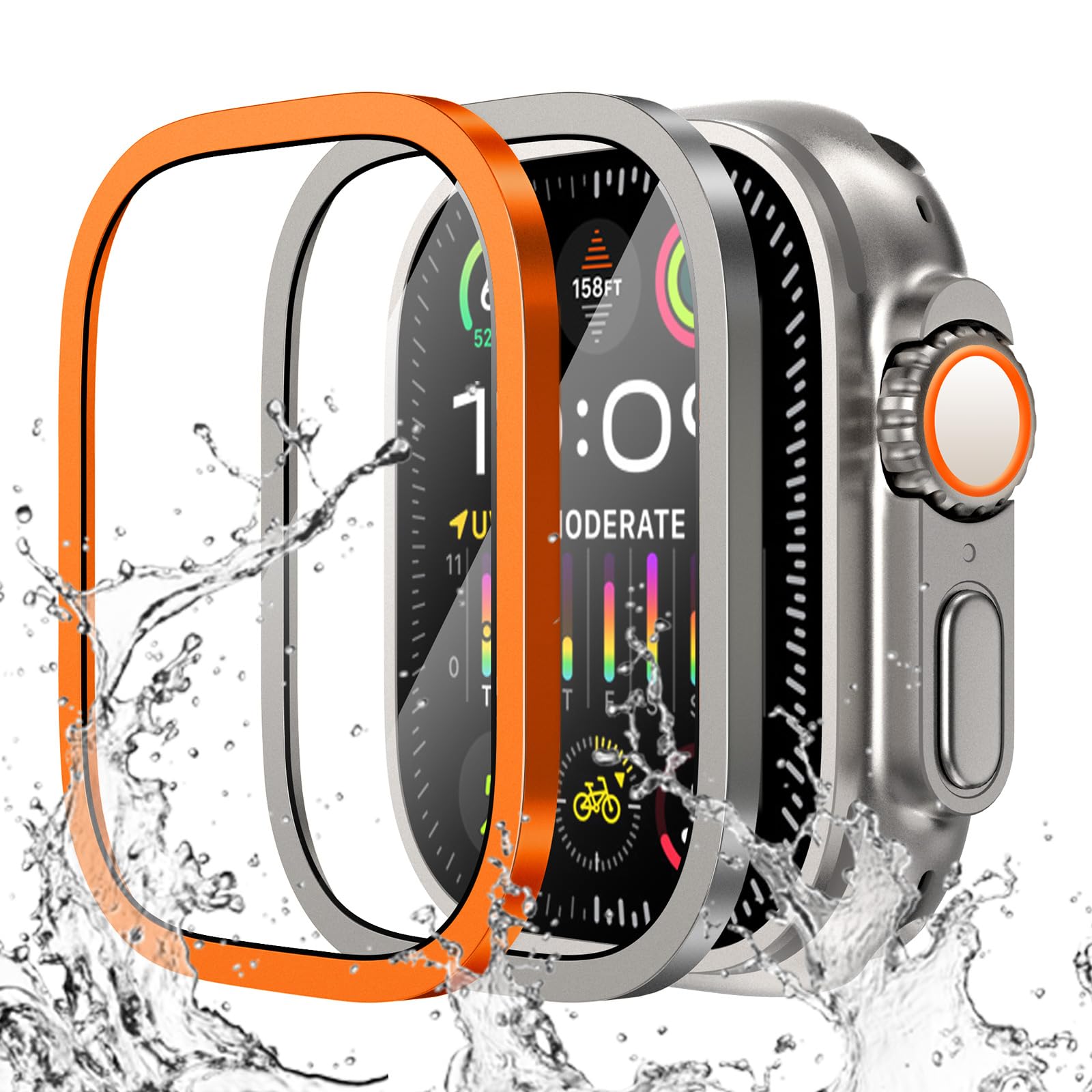 Smartwatch Apple Watches For Men - กระจกนิรภัยสําหรับ Apple Watch Ultra 49 มม.