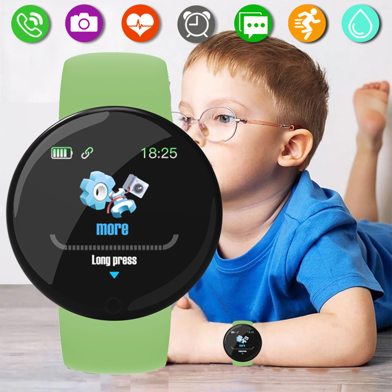 Smartwatch Watches For Children - เด็กสมาร์ทนาฬิกาข้อมือความดันโลหิต Smartwatch กันน้ำผู้หญิงเครื่องวัดชีพจรสายรัดข้อมือฟิตเนสเด็กดูกีฬา