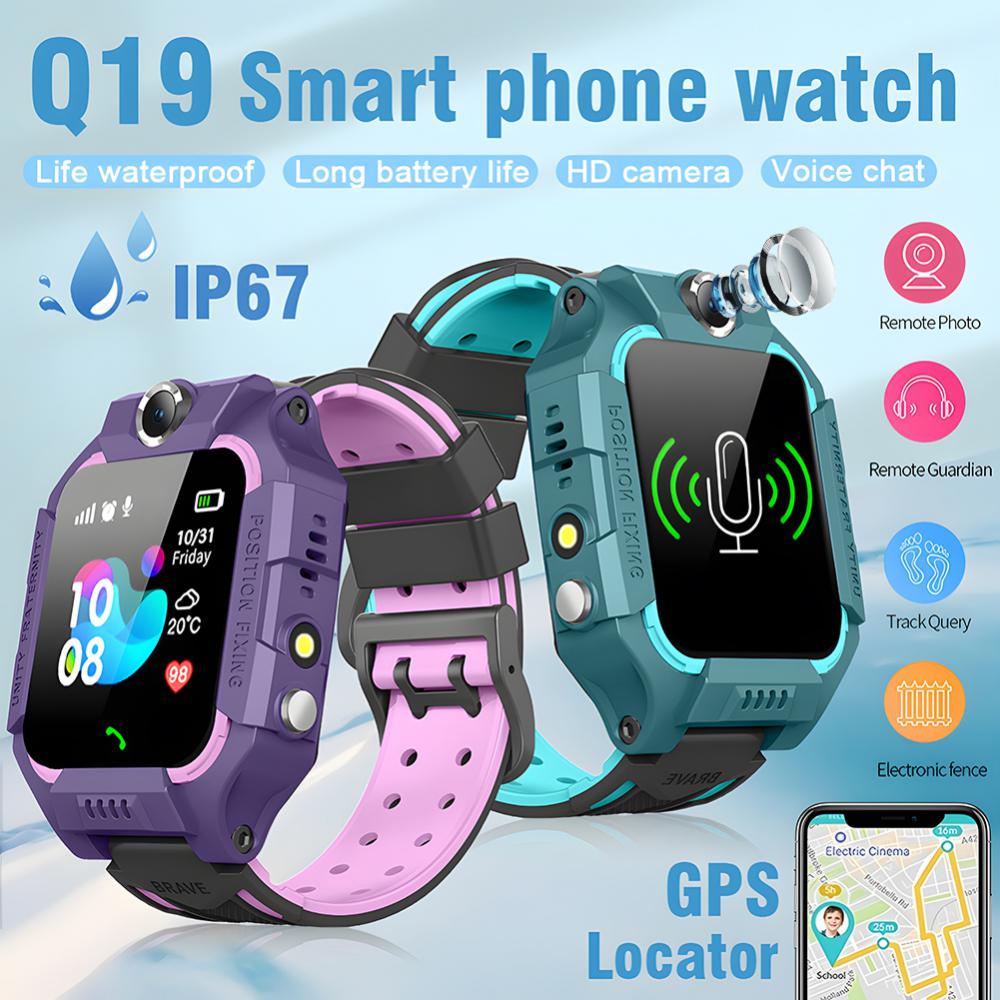 Smartwatch Watches For Children - เด็กแบบใหม่สมาร์ทวอท์ช2G SOS LBS เครื่องติดตามตำแหน่งสำหรับเด็กสมาร์ทวอทช์กล้อง IP67ของเล่นการเรียนรู้กันน้ำการสื่อสาร2ทาง