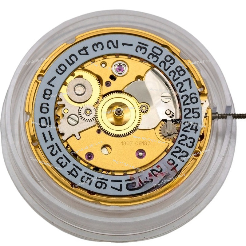 Watch V8 - อุปกรณ์เสริมสำหรับนาฬิกา, กลไกนาฬิกาแบบไขลานรุ่นใหม่ 2824-2 สีทอง V8 2824