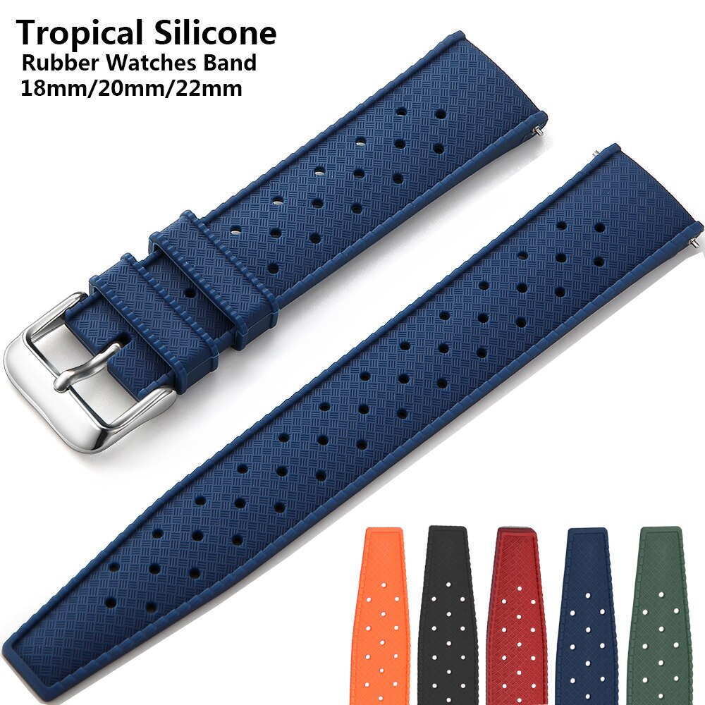 ใหม่ Tropical สายยางสําหรับ Or - Citizen Watches Smartwatch บทวิจารณ์และราคา