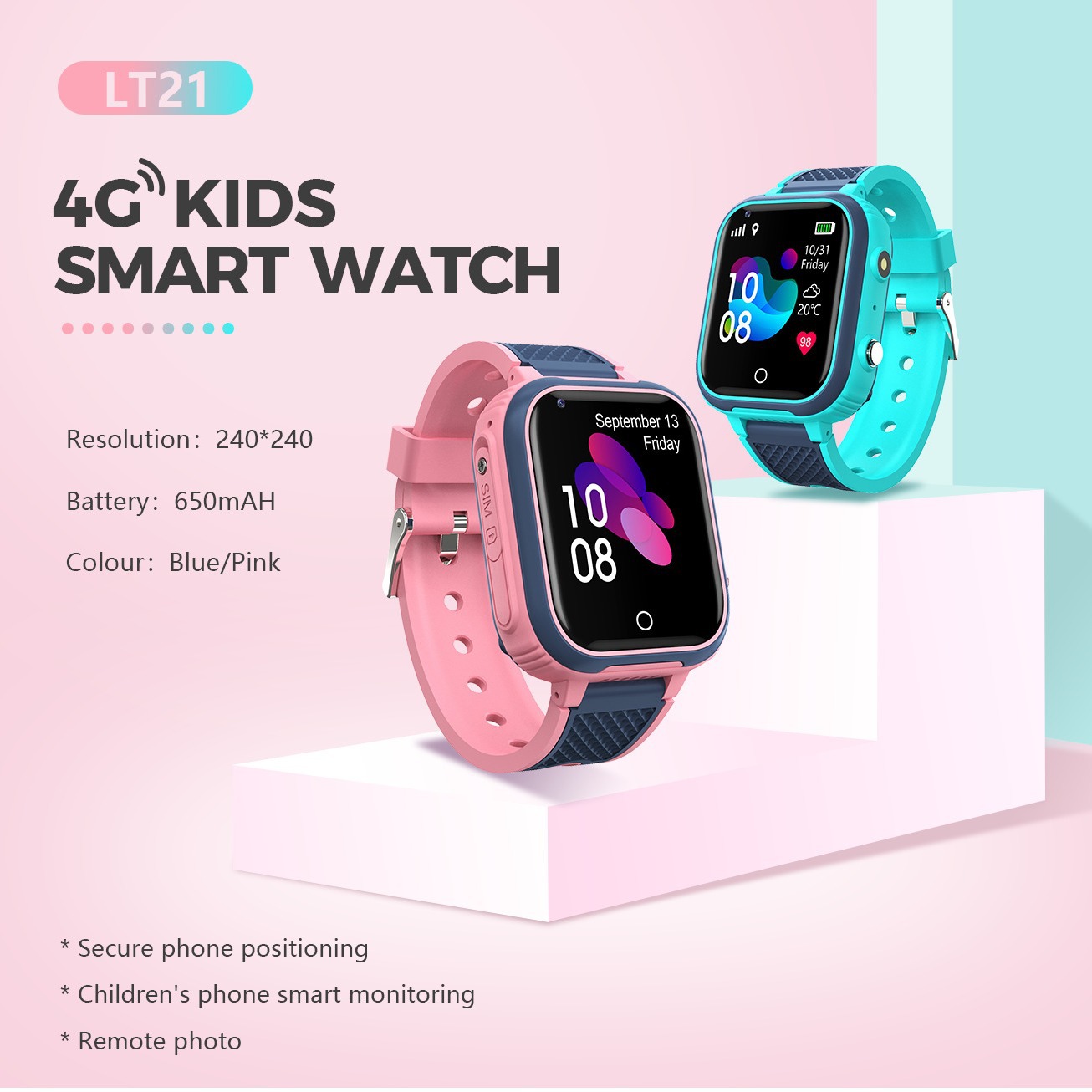 นาฬิกาสมาร์ทวอทช์สำหรับเด็ก รุ - Smartwatch Watches For Children บทวิจารณ์และราคา