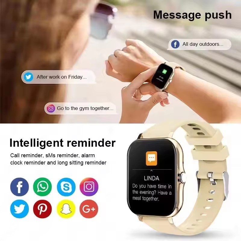 สมาร์ทวอทช์ดีไซน์แฟชั่นรุ่นล่า - Smartwatch Latest Watches For Women บทวิจารณ์และราคา