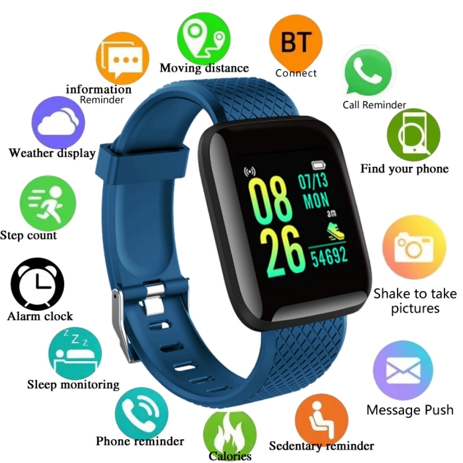 กีฬาSmartwatchสร้อยข้อมือฟิตเน - Watch Smartwatch Android บทวิจารณ์และราคา