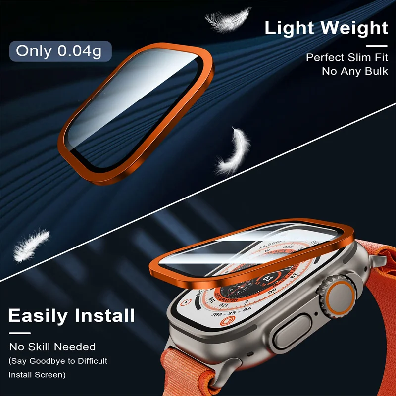 กระจกนิรภัยสําหรับ Apple Watch - Smartwatch Apple Watches For Men บทวิจารณ์และราคา