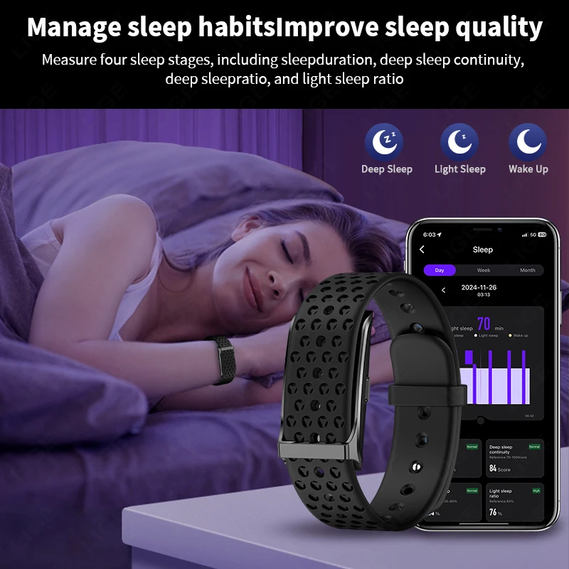 LIGE ไม่มีหน้าจอสมาร์ทนาฬิกาสุ - Smartwatch Latest Watches For Women บทวิจารณ์และราคา