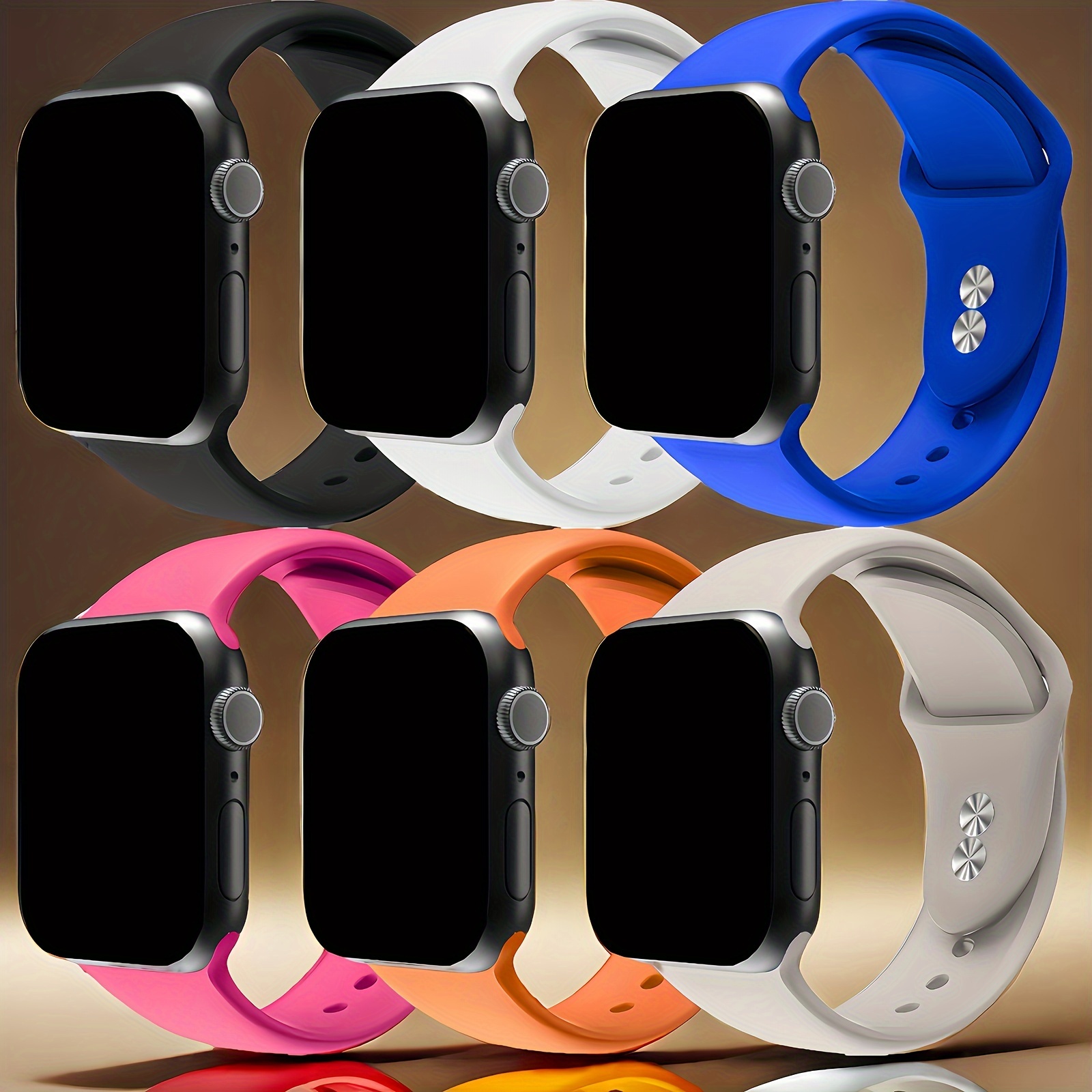 สายนาฬิกาข้อมือซิลิโคนนุ่มแบบส - Smartwatch Apple Watches For Men บทวิจารณ์และราคา