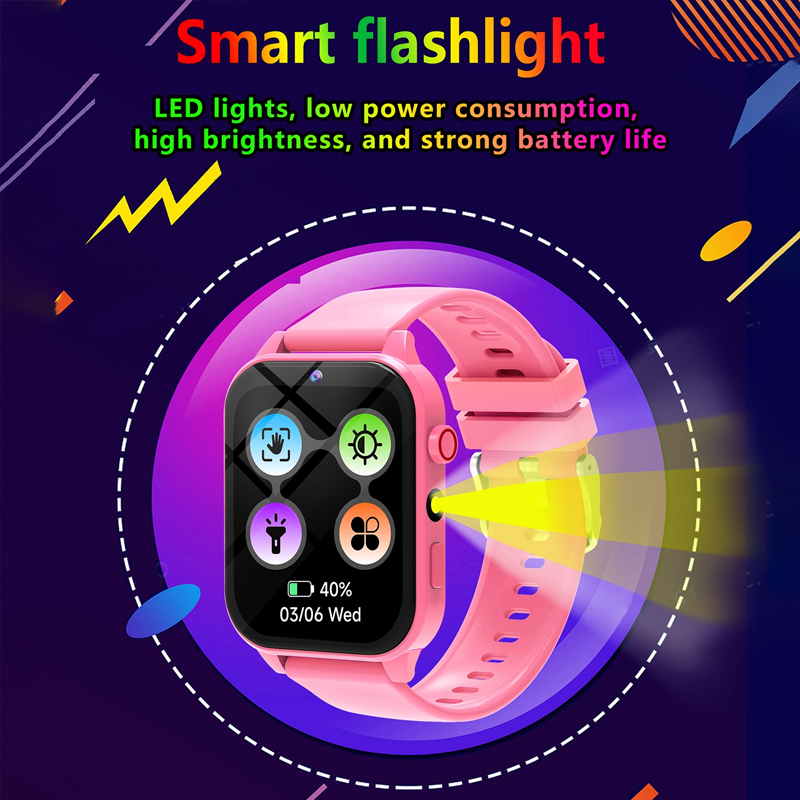 เกมเด็กสมาร์ทนาฬิกาไฟฉายกันน้ำ - Smartwatch Watches For Children บทวิจารณ์และราคา