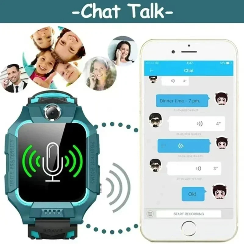 นาฬิกาอัจฉริยะสำหรับเด็ก Lenov - Smartwatch Watches Gift For Boys With Gps บทวิจารณ์และราคา
