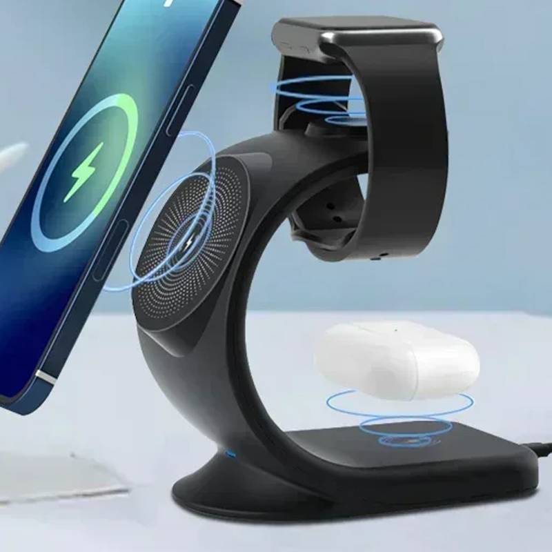 แท่นชาร์จไร้สายแม่เหล็ก 3 in 1 - Watch 7 Smartwatch Iphone บทวิจารณ์และราคา