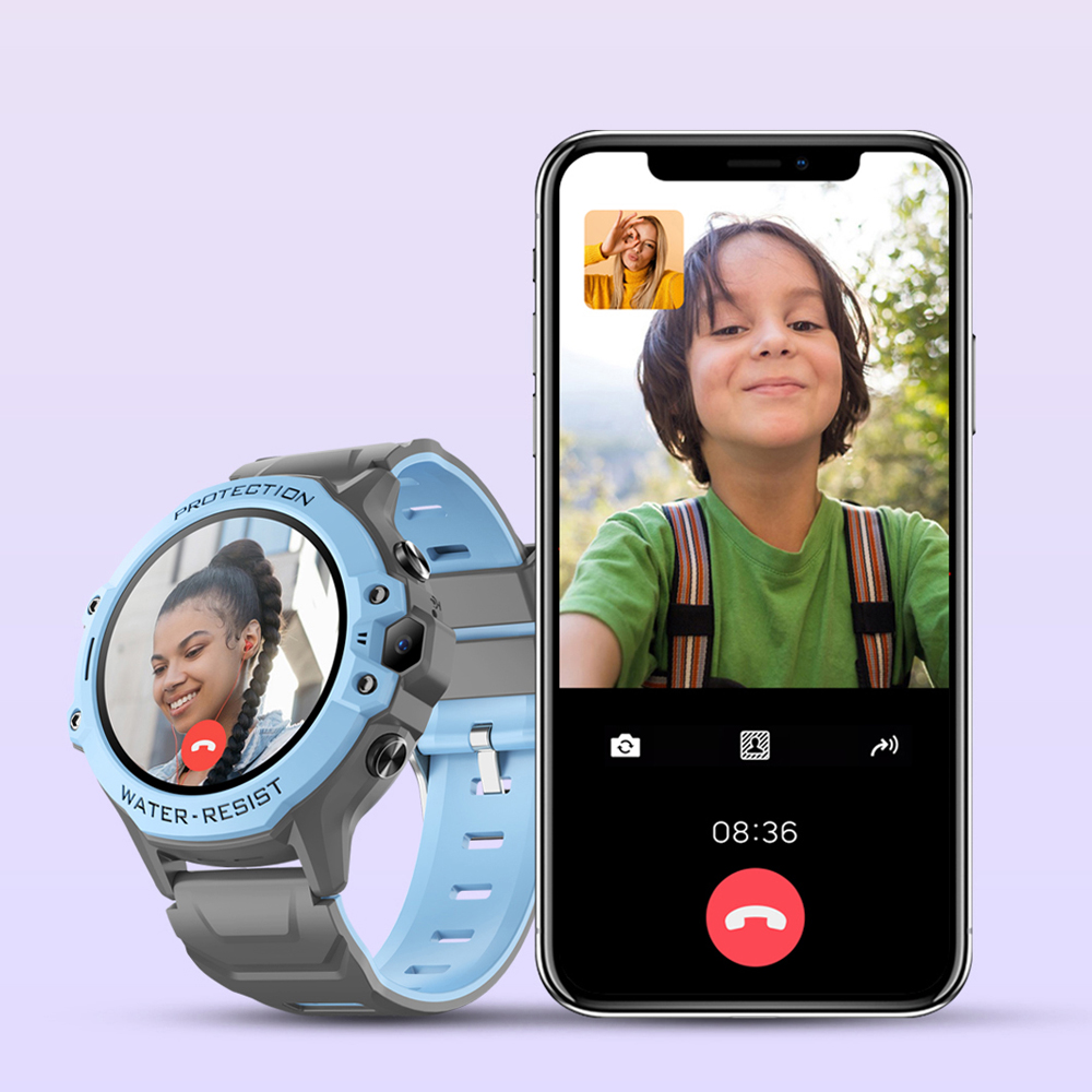 นาฬิกาเด็ก VALDUS VK55 พร้อมฟั - Smartwatch Watches Gift For Boys With Gps บทวิจารณ์และราคา