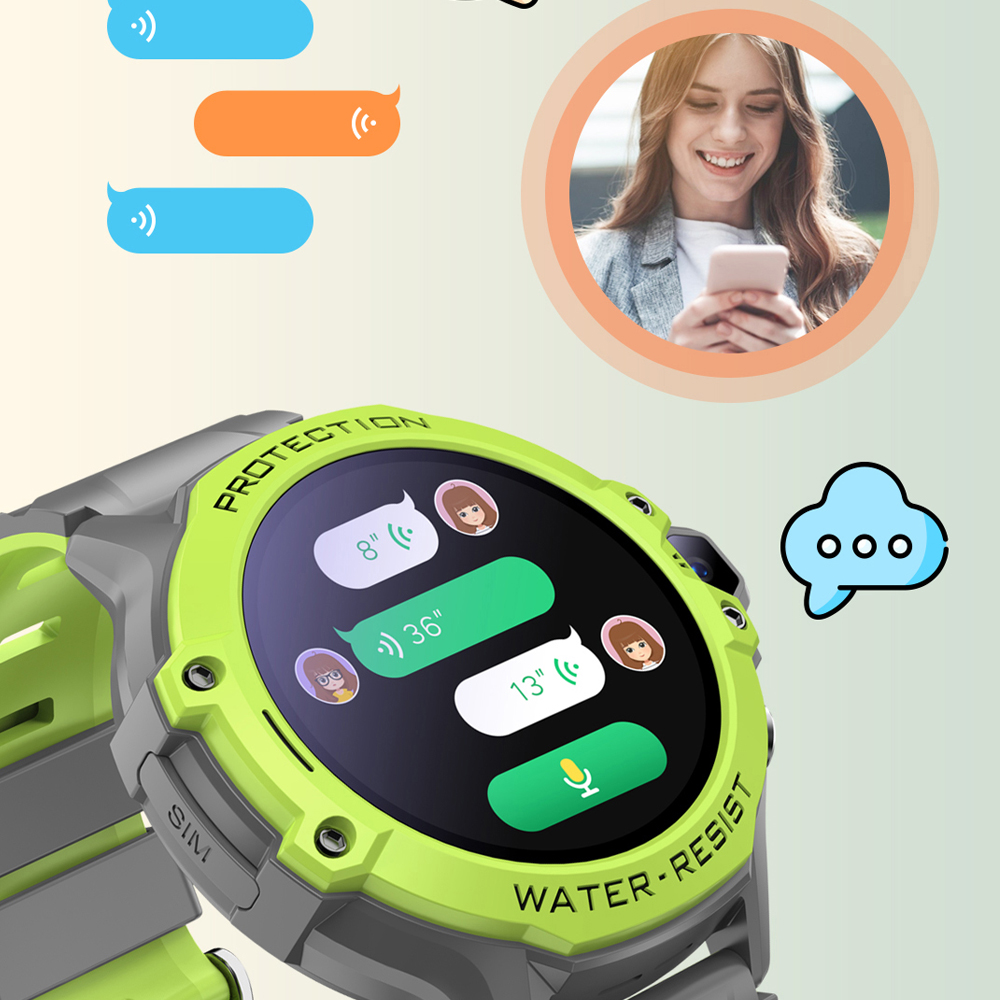 นาฬิกาเด็ก VALDUS VK55 พร้อมฟั - Smartwatch Watches Gift For Boys With Gps บทวิจารณ์และราคา