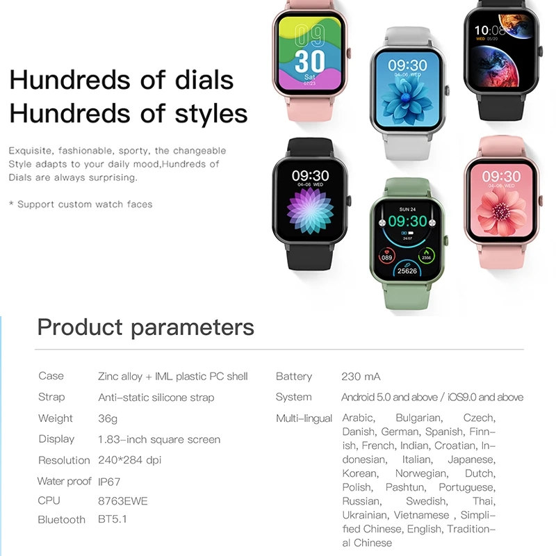สมาร์ทวอทช์สำหรับผู้หญิง ปี 20 - Watches Ladies Smartwatch บทวิจารณ์และราคา