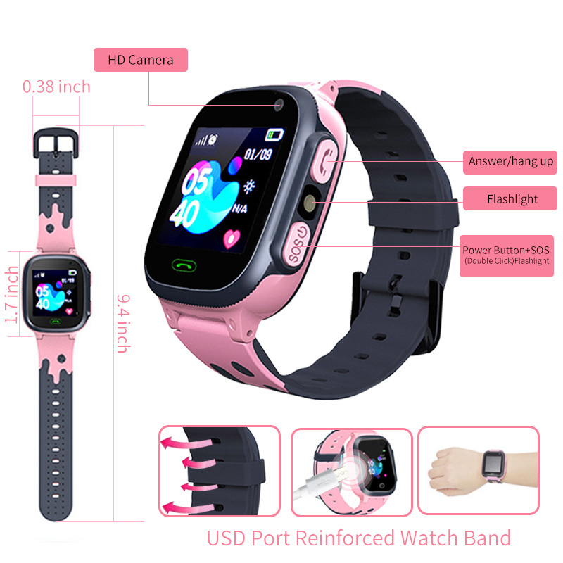 เด็กดูสมาร์ทนาฬิกาอัจฉริยะกันน - Smartwatch Watches For Children บทวิจารณ์และราคา