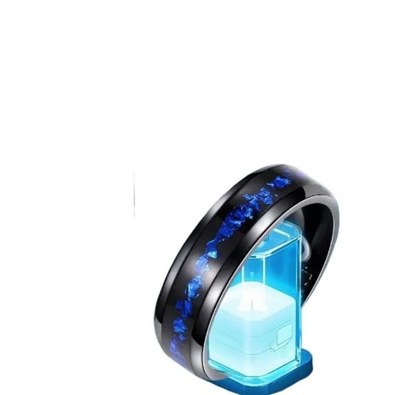 แหวนสมาร์ท ดีไซน์ฟอยล์สีน้ำเงิ - Smartwatch Ring Watches บทวิจารณ์และราคา