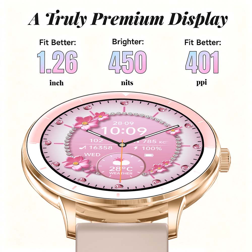 นาฬิกาสมาร์ทวอทช์สำหรับผู้หญิง - Watches Ladies Smartwatch บทวิจารณ์และราคา