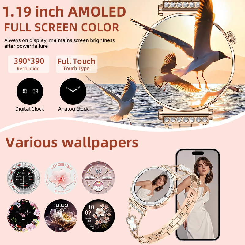 นาฬิกาสมาร์ทวอทช์ LIGE สำหรับผ - Smartwatch Latest Watches For Women บทวิจารณ์และราคา