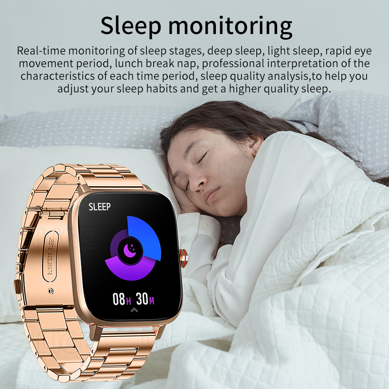 Lige สมาร์ทวอท์ชโทรผ่านบลูทูธ1 - Watches Ladies Smartwatch บทวิจารณ์และราคา