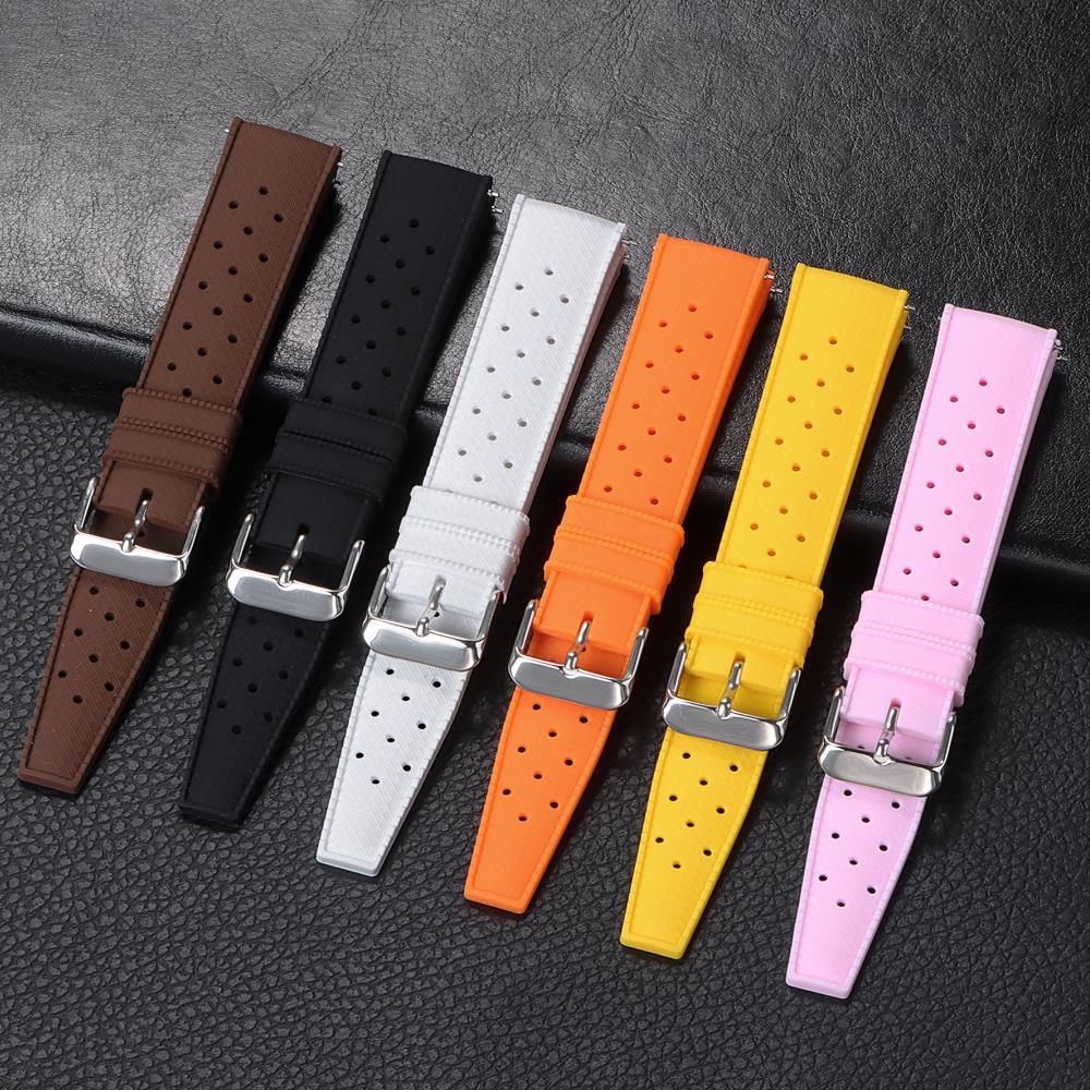 สายนาฬิกาซิลิโคนแบบทรอปิคอลขนา - Citizen Watches Smartwatch บทวิจารณ์และราคา