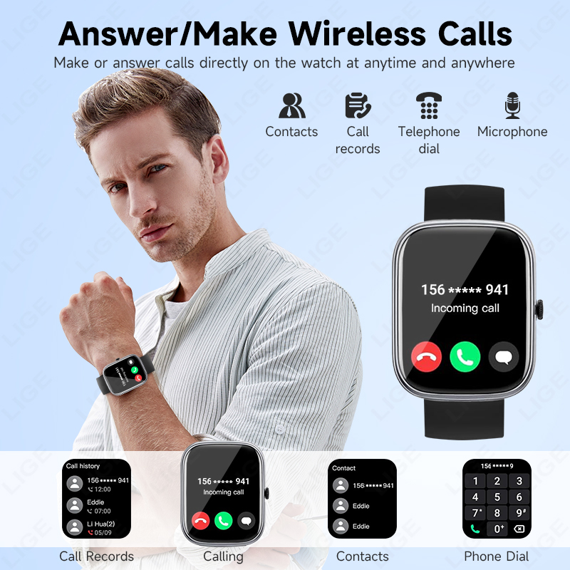 2026 ใหม่สำหรับแอนดรอยด์บลูทูธ - Watches Ladies Smartwatch บทวิจารณ์และราคา