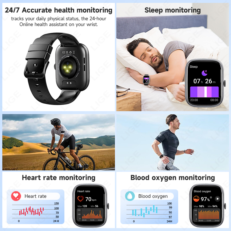 2026 ใหม่สำหรับแอนดรอยด์บลูทูธ - Watches Ladies Smartwatch บทวิจารณ์และราคา