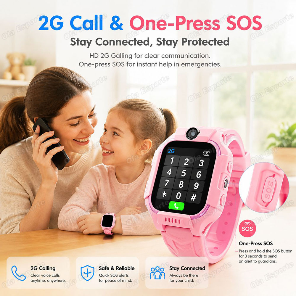 2027 นาฬิกาอัจฉริยะสำหรับเด็ก  - Smartwatch Watches Gift For Boys With Gps บทวิจารณ์และราคา