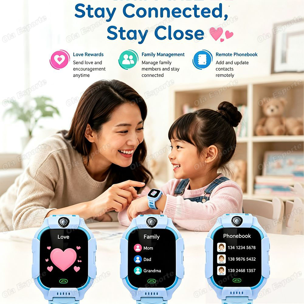 2027 นาฬิกาอัจฉริยะสำหรับเด็ก  - Smartwatch Watches Gift For Boys With Gps บทวิจารณ์และราคา