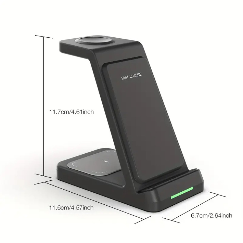 แท่นชาร์จไร้สาย 3 in 1 สำหรับ  - Watch 7 Smartwatch Iphone บทวิจารณ์และราคา