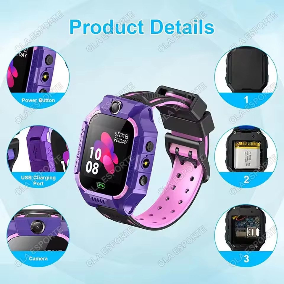 นาฬิกาสมาร์ทวอทช์เด็ก รุ่นใหม่ - Smartwatch Watches Gift For Boys With Gps บทวิจารณ์และราคา