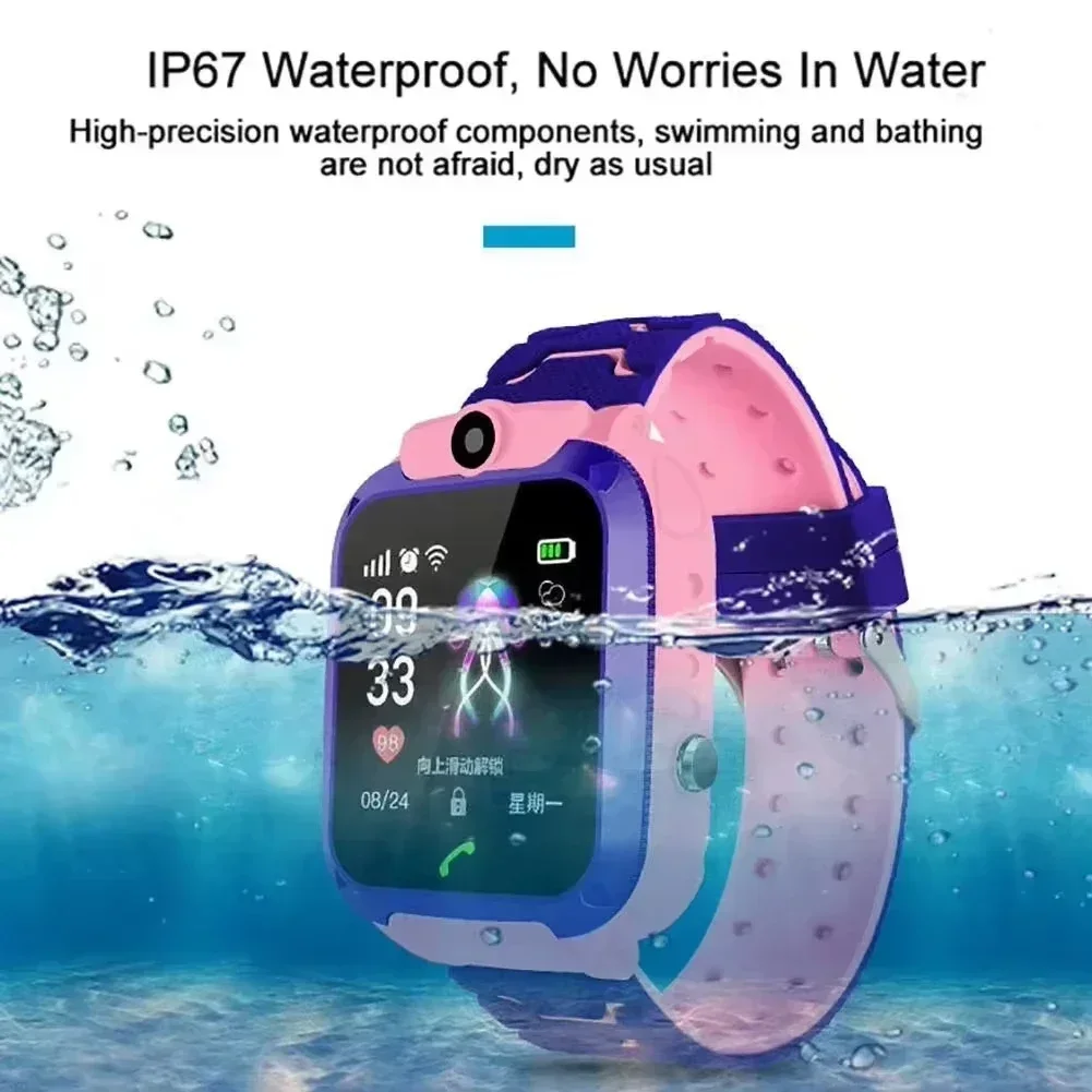 นาฬิกาอัจฉริยะสำหรับเด็ก Lenov - Smartwatch Watches Gift For Boys With Gps บทวิจารณ์และราคา