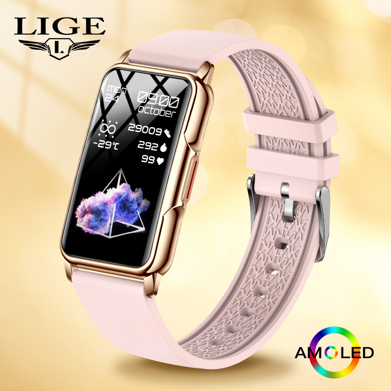 นาฬิกาอัจฉริยะ LIGE พร้อมฟังก์ - Watches Ladies Smartwatch บทวิจารณ์และราคา